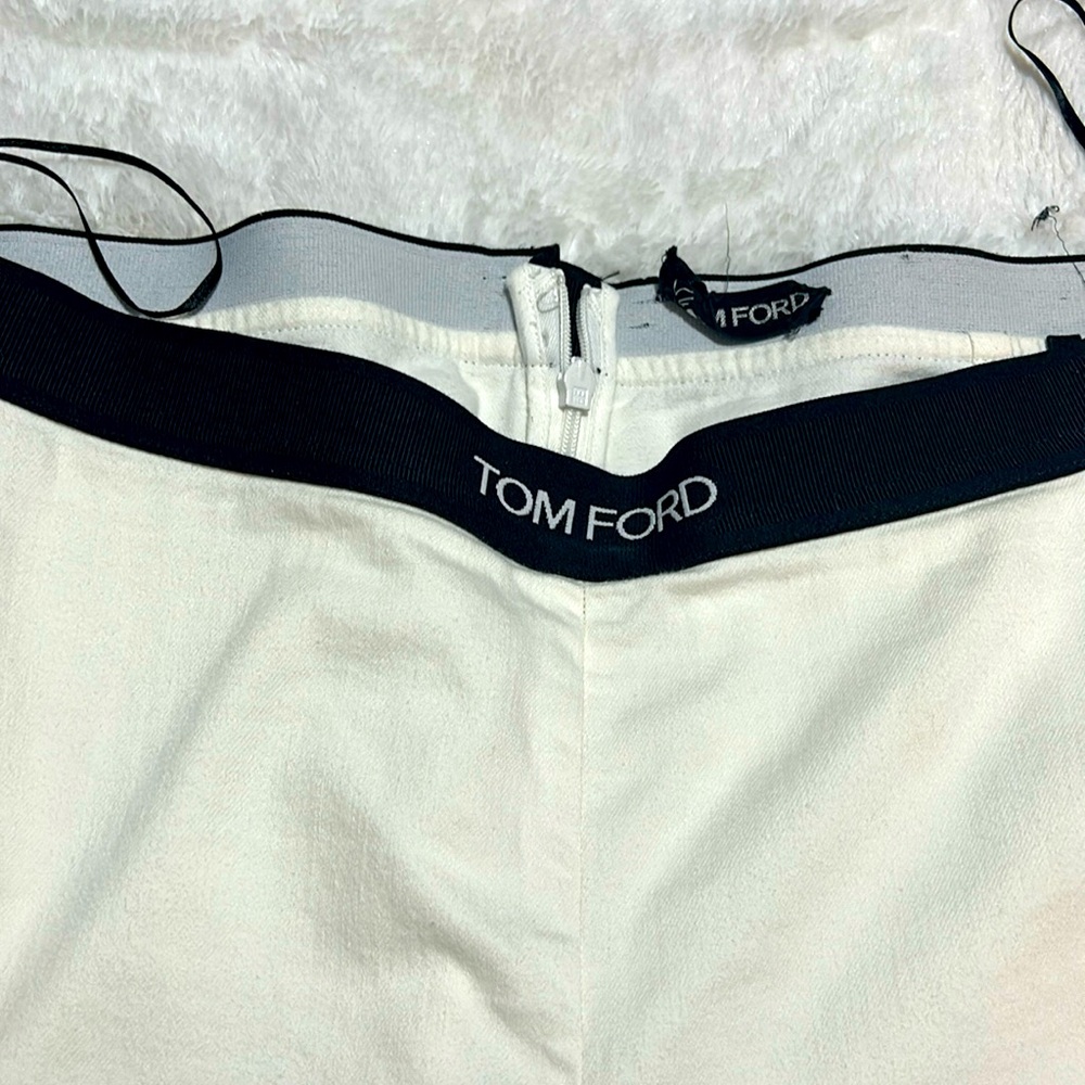 Tom ford designer white pant